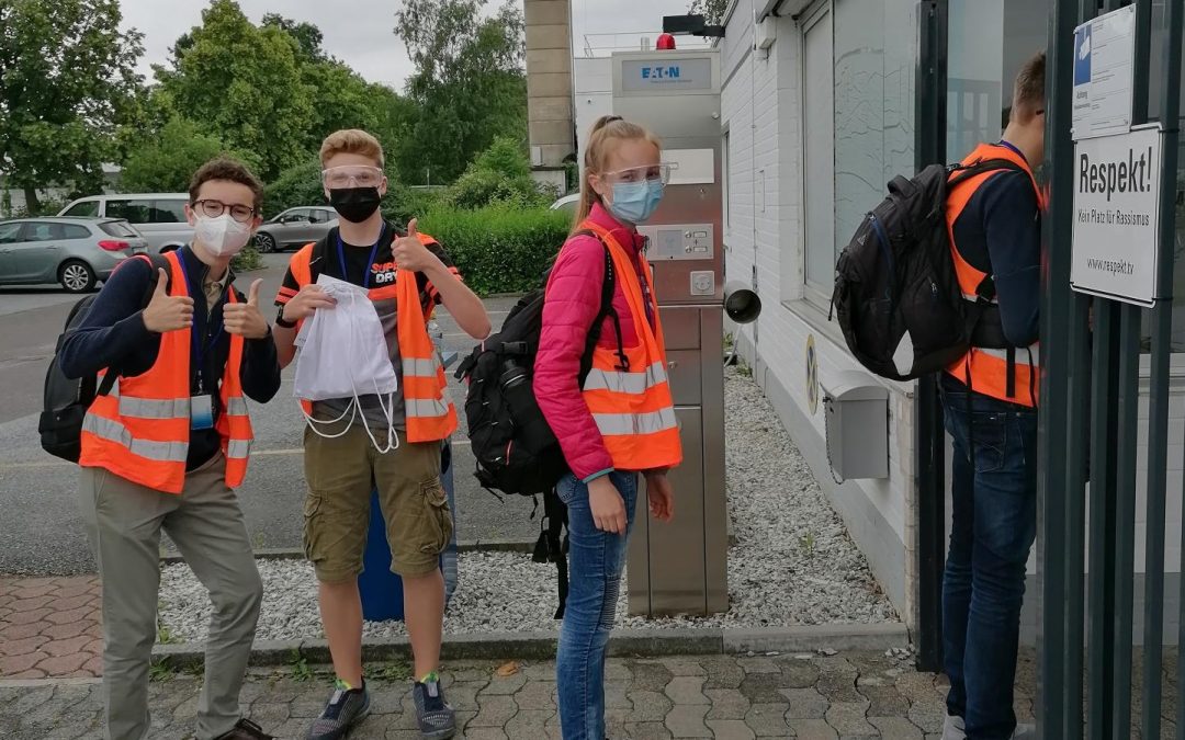 Archi-Schüler besichtigen die Firma Eaton-CAEG in Soest