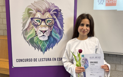 Erfolg beim landesweiten Spanisch-Vorlesewettbewerb