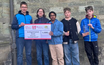 Doppelerfolg beim „Soester Ideenwettbewerb – Jugend fürs Klima“